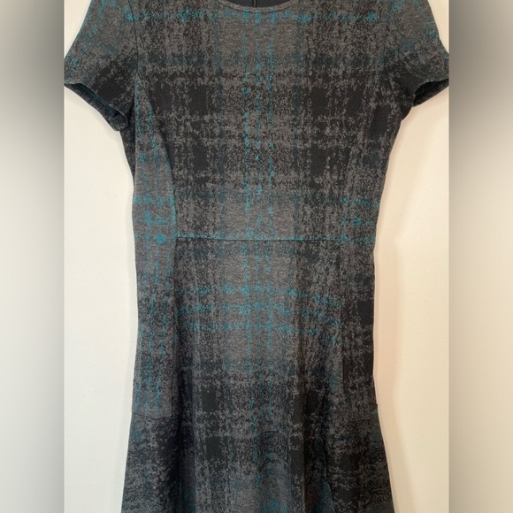 Betsey Johnson Plaid Knit Dress, sz  8 - Picture 4 of 8
